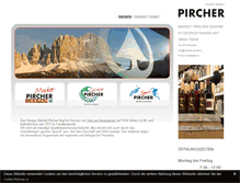 Tablet Screenshot of market-pircher.it